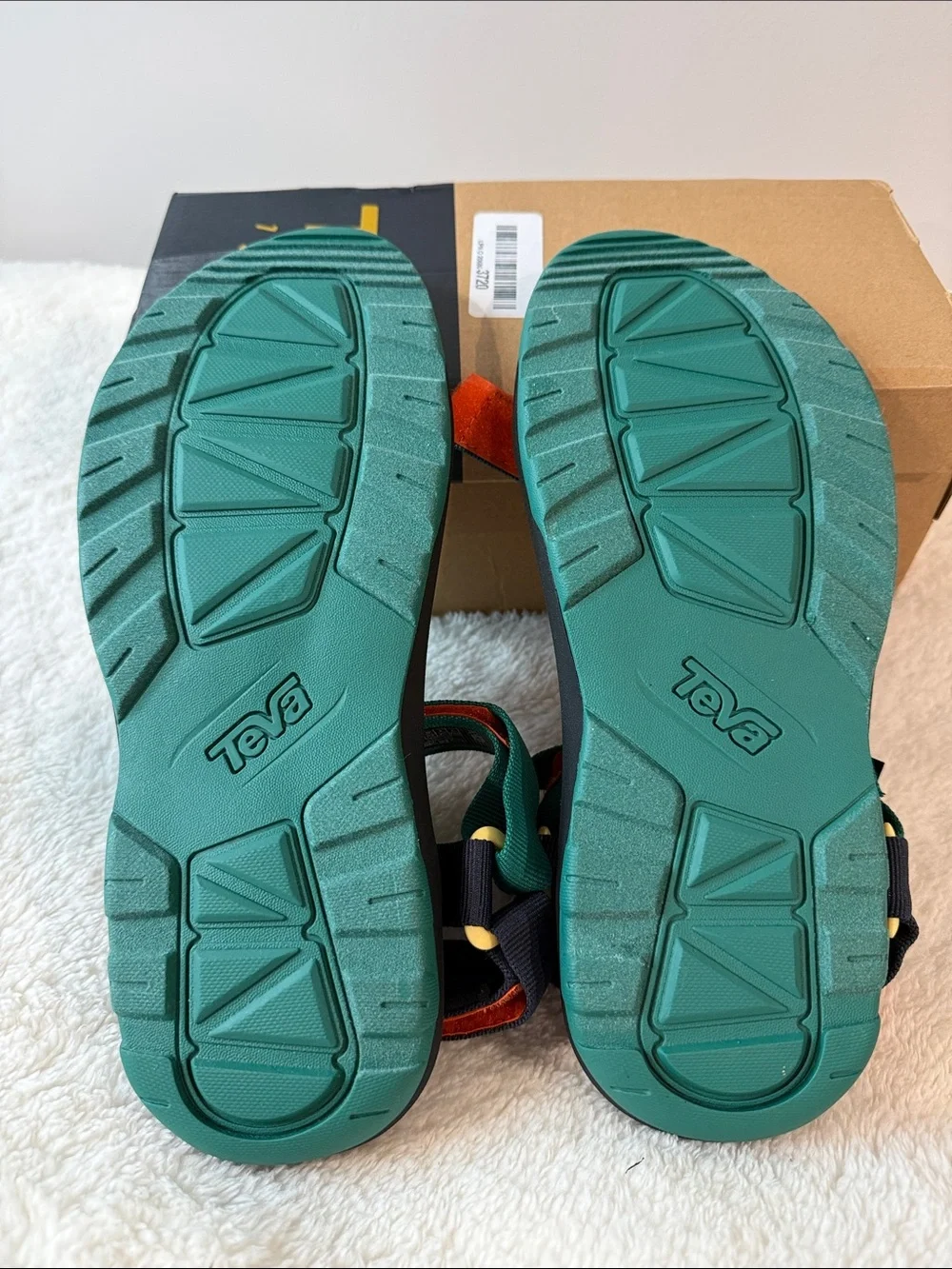Teva Youth 7 Green, Teal & Orange Sport Sandals 104